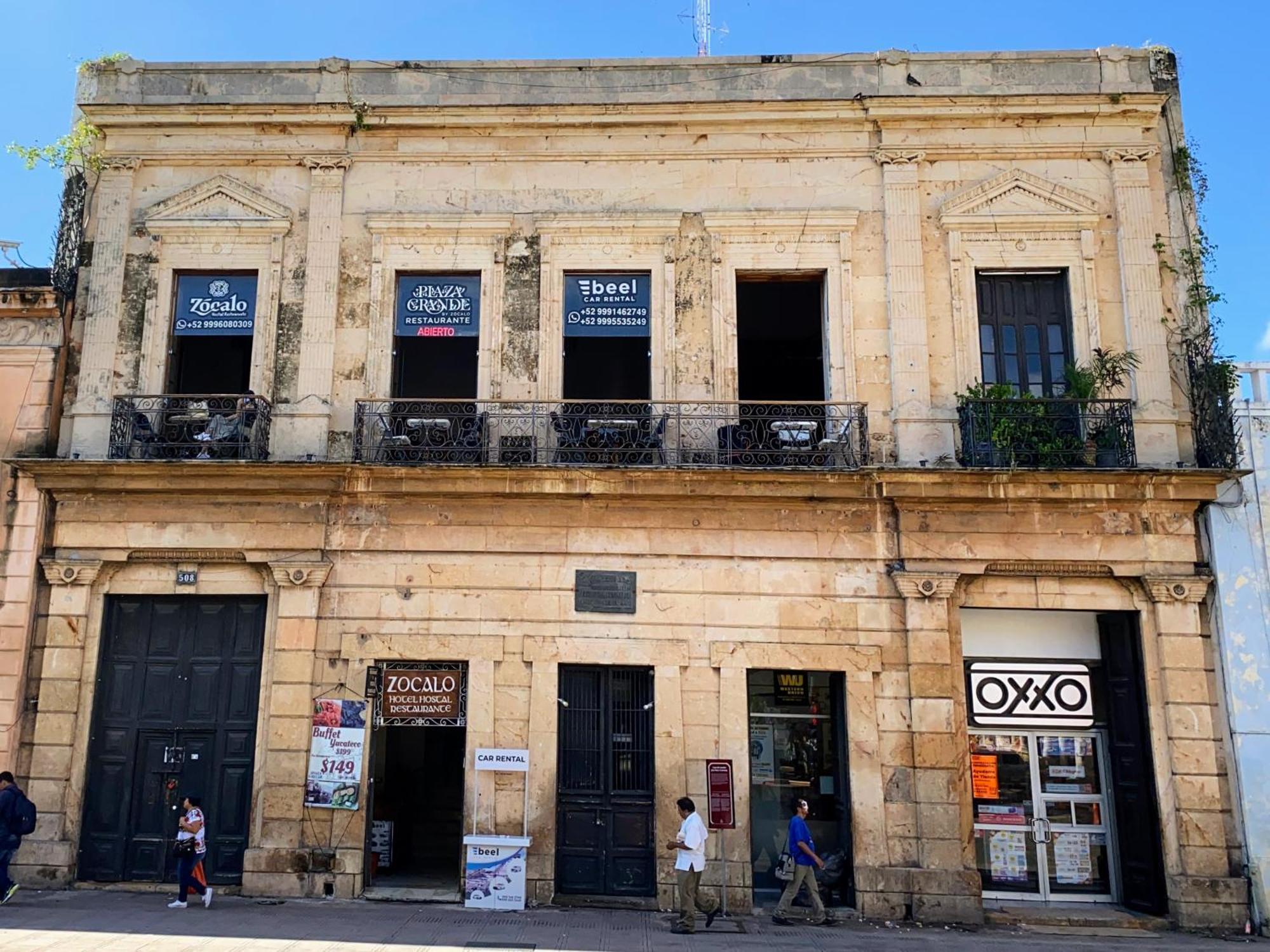 Hotel Hostal Zocalo Mérida Exteriér fotografie
